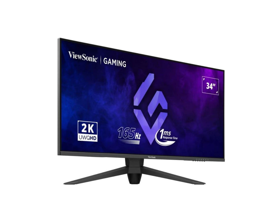 ViewSonic 34' IPS UWQHD 3440x1440, 165Hz, 1ms, HDR10, 21:9,Ultra Wide, SuperClear IPS, Office Gaming Monitor MNV-VX3480-2K-PRO