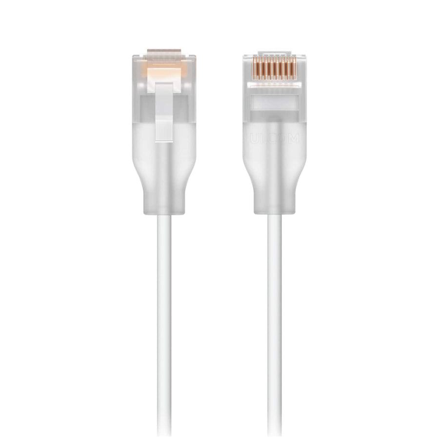 Ubiquiti UniFi Etherlighting Patch Cable,0.3M Nano-thin Patch Cable With 2.5 GbE Support Designed sShow Etherlighting Effects, Incl 2Yr Warr