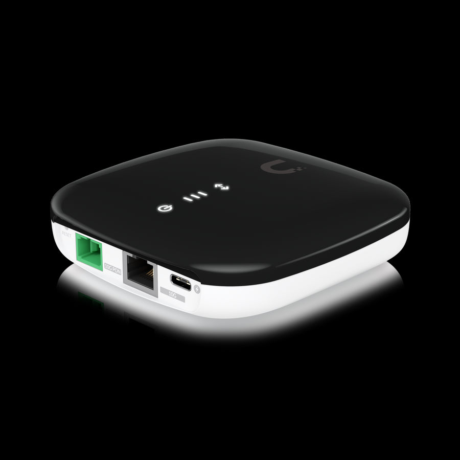 Ubiquiti UISP Fiber XGS, Optical Network, Deliver 10 Gbps Uplink/Downlink Speeds Over Distances, Up to 20 km, (1) XGS-PON Port, 2Yr Warr