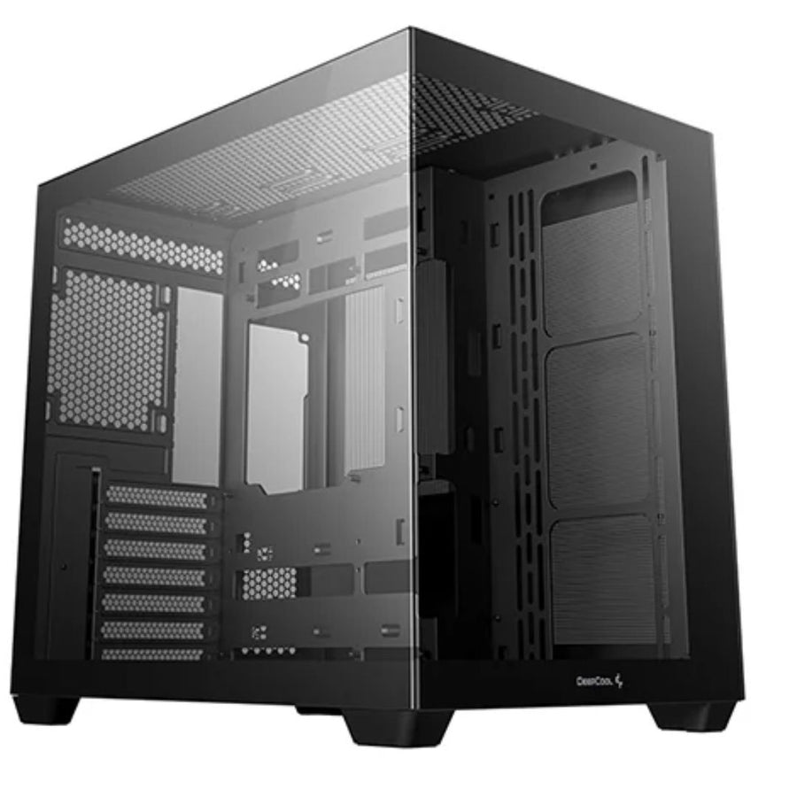 DeepCool CG530 Panoramic Tempered Glass Panels Dual Chamber ATX FISHTANK Case