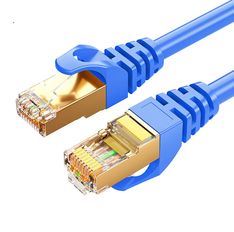 8Ware CAT7 Cable 1m - Blue Color RJ45 Ethernet Network LAN UTP Patch Cord Snagless