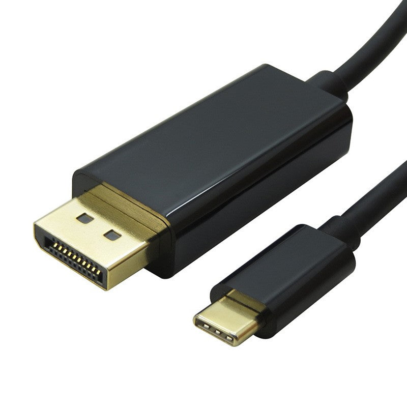 8ware 2m USB-C to DP DisplayPort Cable Adapter Male to Male iPad Pro Macbook Air Samsung Galaxy S10 MS Surface