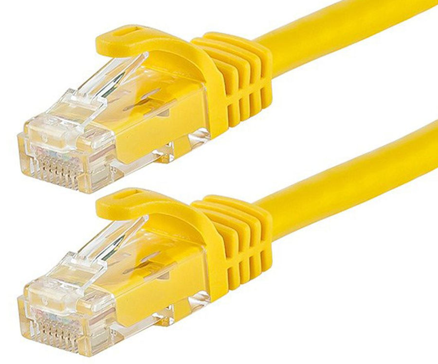 Astrotek CAT6 Cable 25cm/0.25m - Yellow Color Premium RJ45 Ethernet Network LAN UTP Patch Cord 26AWG CU Jacket