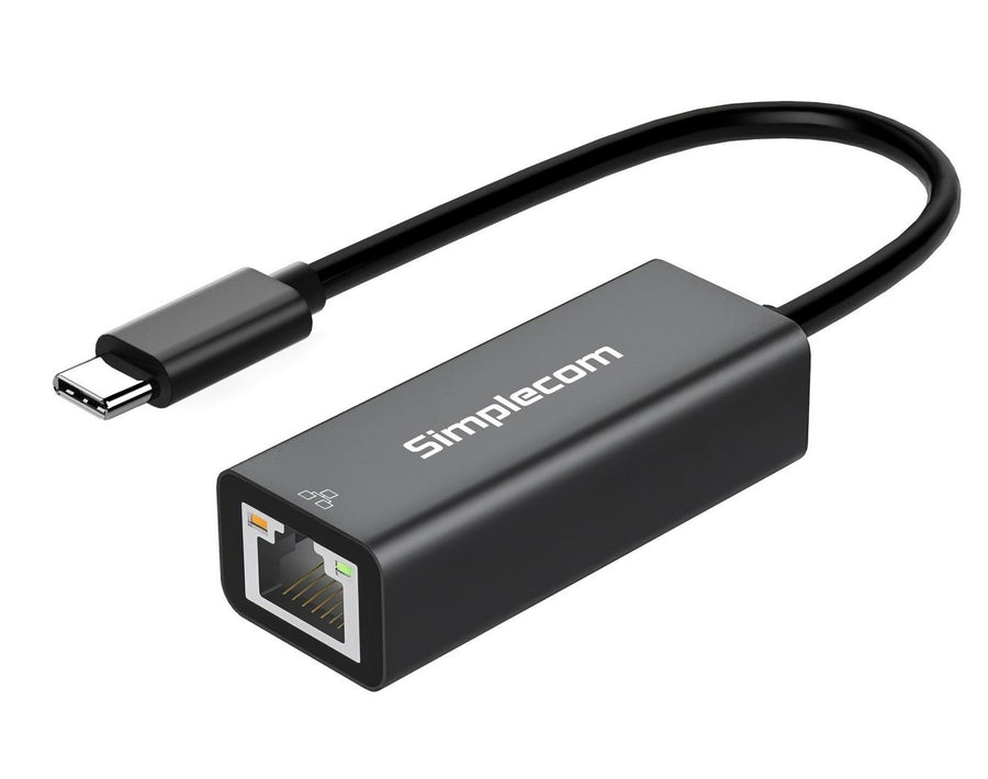 Simplecom NU314 SuperSpeed USB-C to Gigabit Ethernet Network Adapter