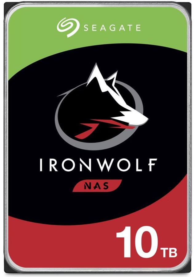 Seagate 10TB 3.5' IronWolf  7200 RPM 256MB Cache SATA 6.0Gb/s 3.5' Hard Drives Bare Drive