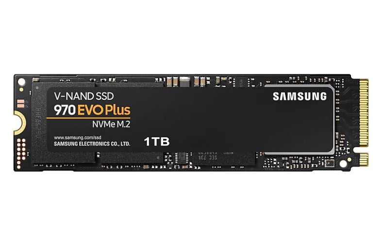 Samsung 970 EVO Plus 1TB PCIe NVMe SSD MLC 3500MB/s 3300MB/s 600K/550K IOPS 600TBW 5yrs wty