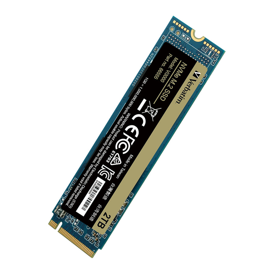 Verbatim Vi3000 2TB PCI-E 3.0 M.2 NVMe SSD 3100MB/S Read 2900MB/S Write 2 YR WTY *Clearance* (LS)