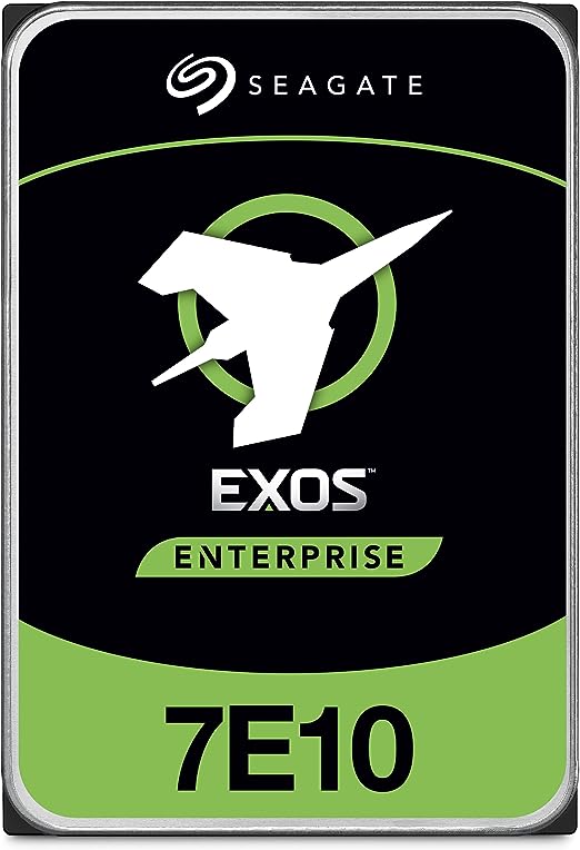 Seagate Exos 7E10 Enterprise Hard Drive 6 TB 512E/4KN, ITERNAL 3.5' SATA DRIVE, 2TB, 6GB/S, 7200RPM, 5YR WTY (LS)