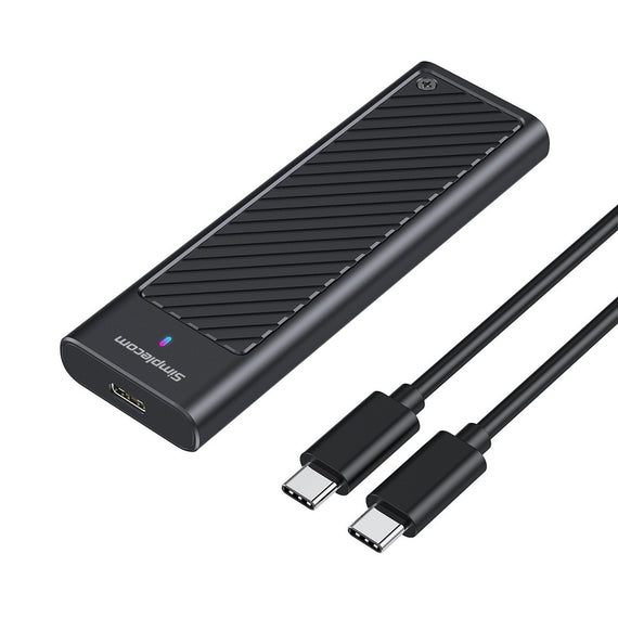 Simplecom SE538 M.2 SSD to USB 3.2 Gen 2x2 USB-C Enclosure 20Gbps NVMe SATA Dual Protocol