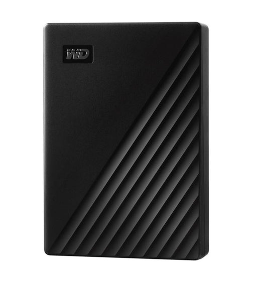 Western Digital My Passport 2TB USB 3.0 2.5' Portable External Hard Drive - 256-bit AES Encryption Slim Light Durable Shock Proof Black Plug & Play