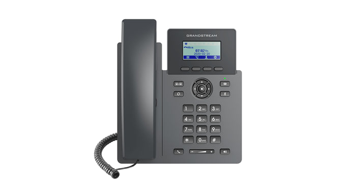 *LS Grandstream GRP2601 Carrier Grade  2 Line IP Phone, 2 SIP Accounts, 2.2' LCD, 132x48 Screen, HD Audio, PSU Included, 5 way Conference, 1Yr Wty