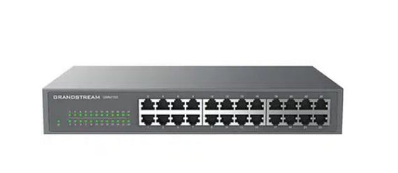 *LS* Grandstream IPG-GWN7703 Unmanaged Network Switch Key Features: Plug-and-play; 24 Gigabit ports; 48Gbps switching capacity; Mac Address Auto-Learn