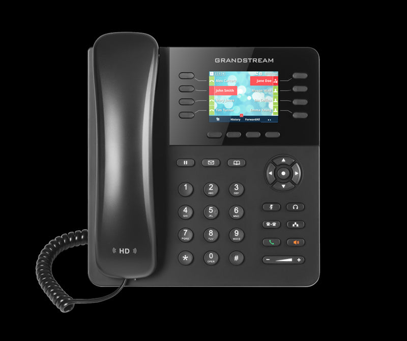 *LS* Grandstream GXP2135 8 Line IP Phone, 4 SIP Accounts, 320x240 Colour LCD Screen, HD Audio, Built-In Bluetooth, Powerable Via POE