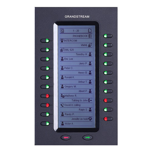 *LS* Grandstream GXP2200 Extension Module, 20 key Expansion Module, 128x384 LCD for GXP2140, GXP2170 & GXV3240