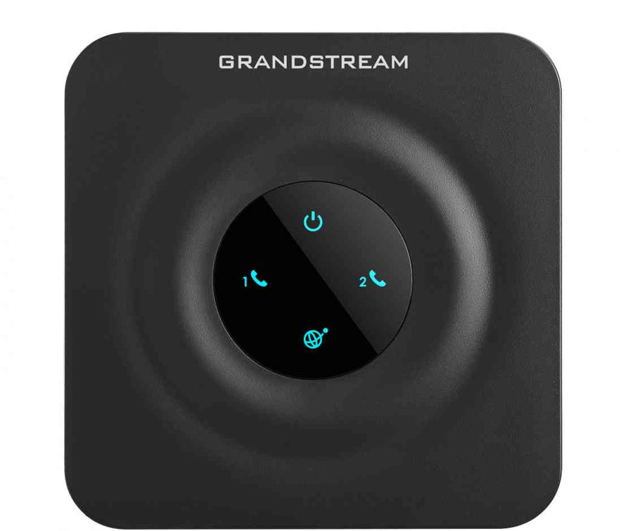 *LS* Grandstream HT802 2 Port FXS analog telephone adapter ( ATA ), Supports 2 SIP profiles through 2 FXS ports and a single 10/100Mbps port.