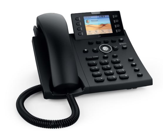 SNOM D335 12 Line IP Phone,  High-Resolution Color Display, Self-Labelling, Function Keys