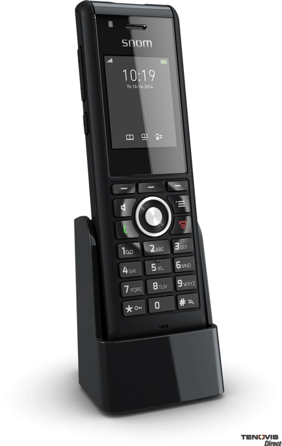 SNOM M85 Industrial DECT Handset, Wideband HD Audio Quality, Bluetooth Compadibility, TalkTime Up To 12 Hours (Add 4395)