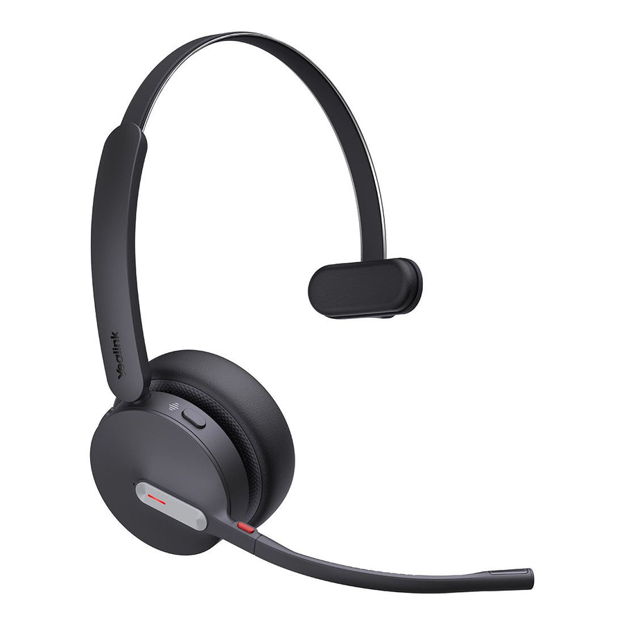 Yealink BH70 Bluetooth Wireless Mono Headset UC USB-C, Microsoft Teams & UC Certified, 3-Mic Noise Cancellation, 35 Hours Talk Time,Wearing Comfort