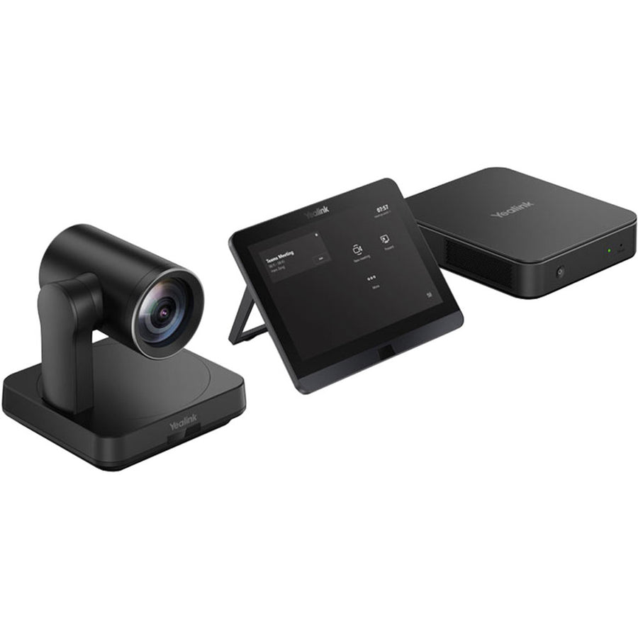 Yealink MVC640 Microsoft Teams Rooms on Windows, Large Meeting Rooms, MCore Pro, MTouch-E2, 1x UVC84 12x Optical Zoom Camera, No Audio Devices Inc