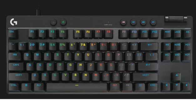 Logitech G PRO X TKL RAPID KB ANALOG BLACK Internet access for Logitech G HUB Software