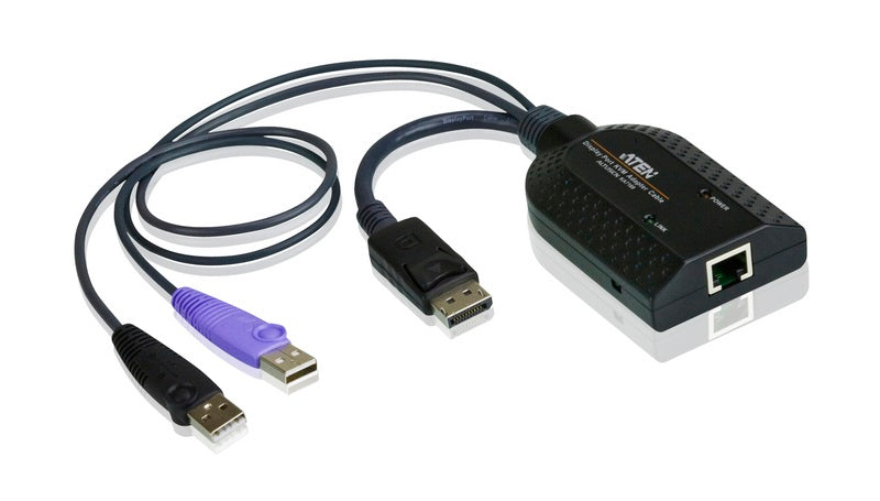 Aten KVM Cable Adapter with RJ45 to DisplayPort & USB to suit KH, KL, KM and KN series