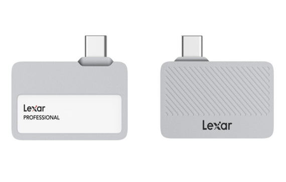 Lexar Professional Go Portable SSD, SL400 PSSD, 1TB, Silver, Up to 1050MB/s read, 1000MB/s write speeds