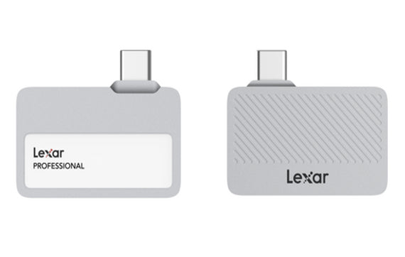 Lexar Professional Go Portable SSD, SL400 PSSD, 2TB, Silver, Up to 1050MB/s read, 1000MB/s write speeds