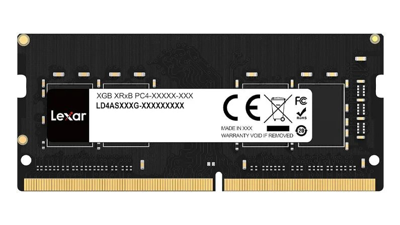 Lexar LD4AS032G-B3200GSST 32GB, DDR4 3200 SO-DIMM Laptop Memory, CL22 - Blister