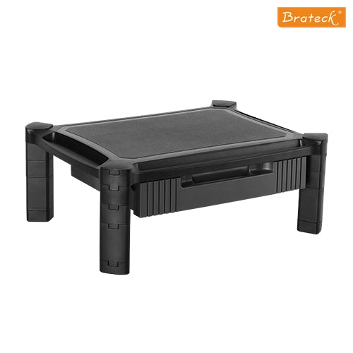 Brateck Height-Adjustable Modular Multi Purpose Smart Stand XL with Drawer (435x330x168mm) for most 13''-32'' Weight Capacity 10kg (LS)