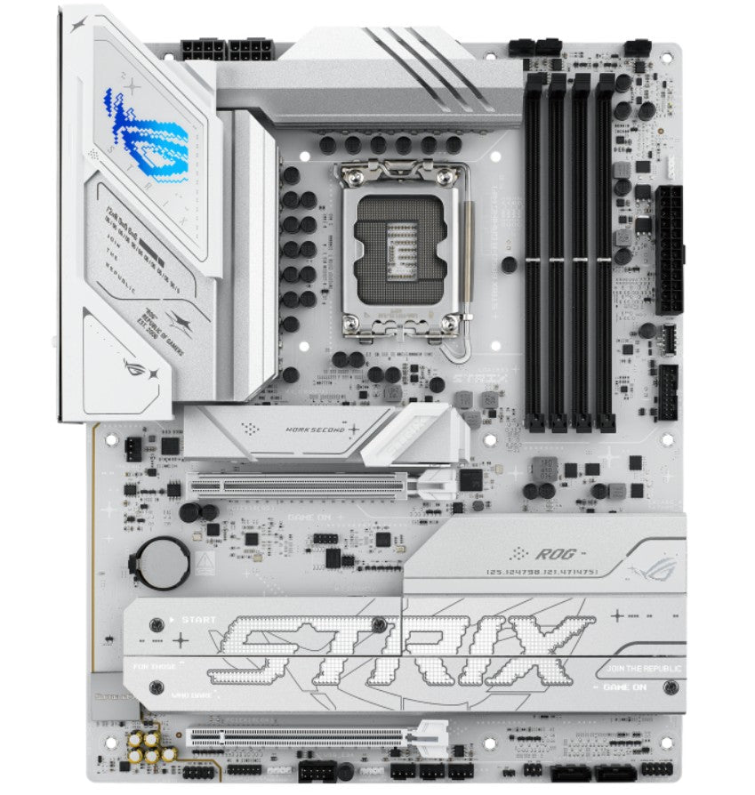 ASUS ROG STRIX B860-A GAMING WIFI  LGA1851 ATX Motherboard 256GB, 4x DDR5, 1 x PCIe 5.0, 4 x M.2 slots, 4 x SATA. WiFi 7, 1 x HDMI, 1 x DP