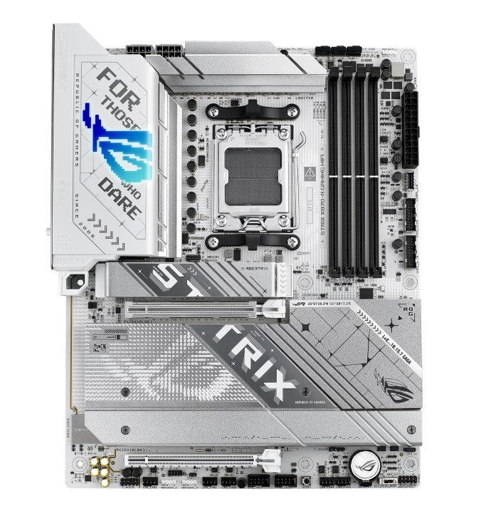 ASUS AMD ROG STRIX X870-A GAMING WIFI (AM5) ATX Motherboard 4x DDR5 192GB, 1x PCIe 5.0 x16 slot, 4 x M.2 slots, 2x SATA, Wi-Fi 7, 1 x HDMI, 1 x DP