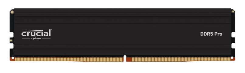 Crucial Pro 48GB (1x48GB) DDR5 UDIMM 5600MHz CL46 Black Heat Spreader Support Intel XMP AMD Ryzen for Desktop PC Gaming Memory