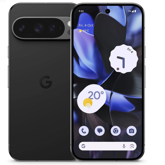 Google Pixel 9 Pro 5G 128GB - Obsidian (GA05227-CA)*AU STOCK*, 6.3' , OLED, 120Hz, 16GB/128GB, 50MP/42MP, Dual Sim + eSIM,4700mAh, 2 Years Warranty