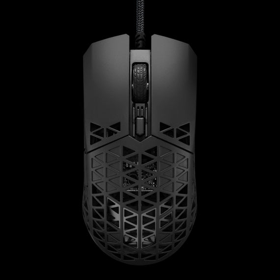 ASUS TUF Gaming M4 Air Lightweight Wired Gaming Mouse, 16000dpi Sensor, Ultralight Air Shell, 6 Programmable Buttons, IPX6 Water Resistance
