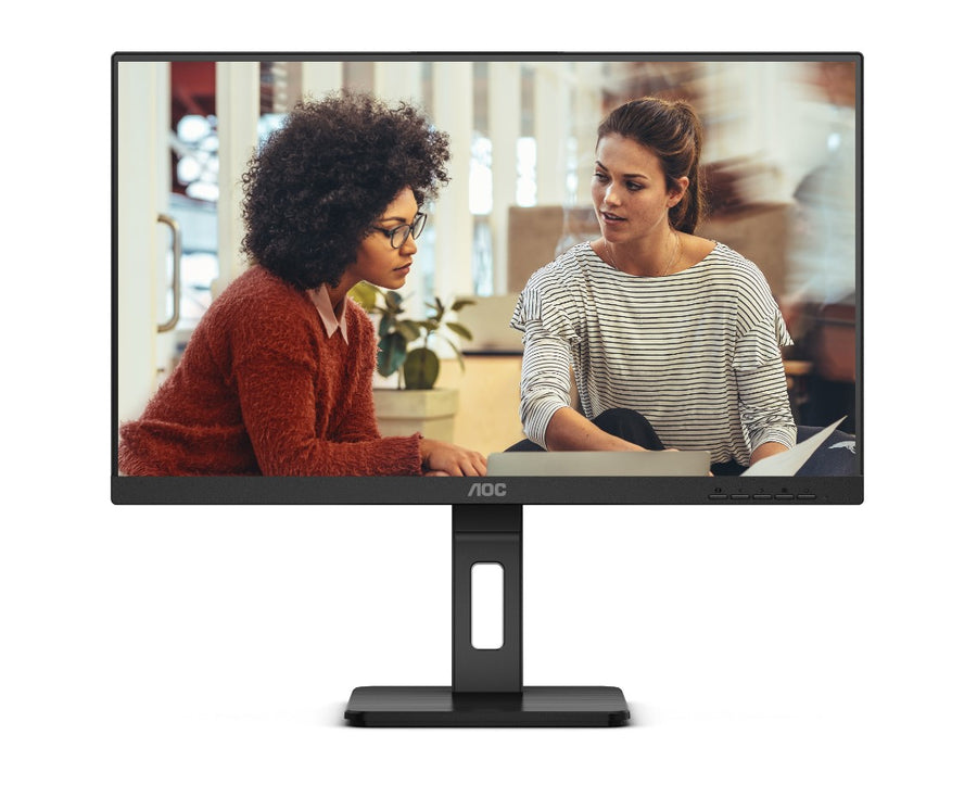 AOC 23.8' IPS 4ms, Full HD 1080, - DP, HDMI, VGA. Tilt, Low Blue Mode, Flicker Free, 2x Speakers. VESA 100, Frameless, Height Adjust Monitor (LS