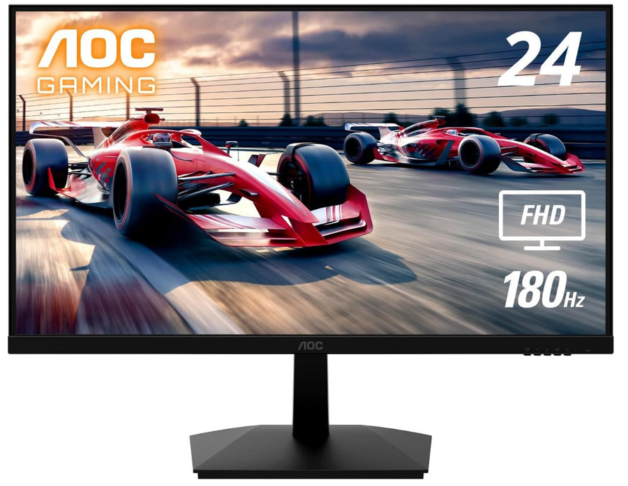 AOC 23.8' 24G15N 180hz, 1ms, FHD 1080,  HDR Mode, AdaptiveSync VA, 300 Cd/m2, HDMI 2.0, Display Port 1.4. Gaming Monitor (LS)