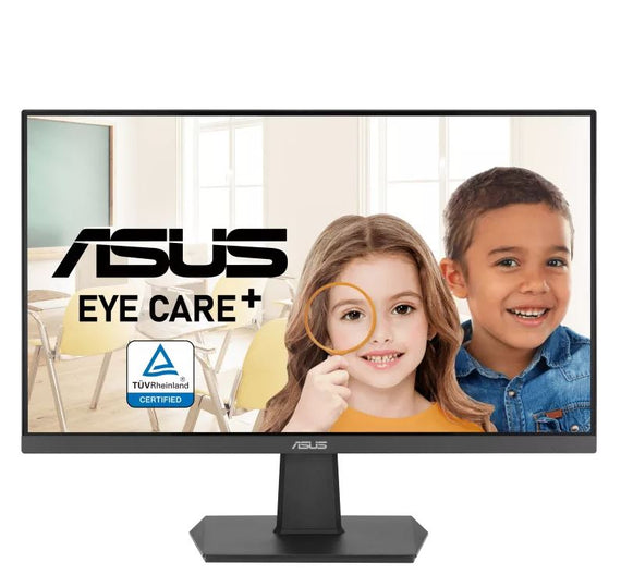 ASUS VA24EHF 23.8' Eye Care Gaming Monitor IPS, Full HD, Frameless, 100Hz, Adaptive-Sync, 1ms MPRT, HDMI, Low Blue Light, Flicker Free, Wall Mountable