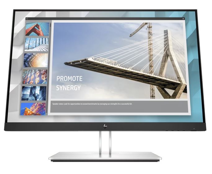 HP E24i G4 23.8'/24' WUXGA IPS Monitor Anti-Glare 1920x1200 DisplayPort VGA HDMI Tilt Swivel Pivot USB Hub 3yrs Wty