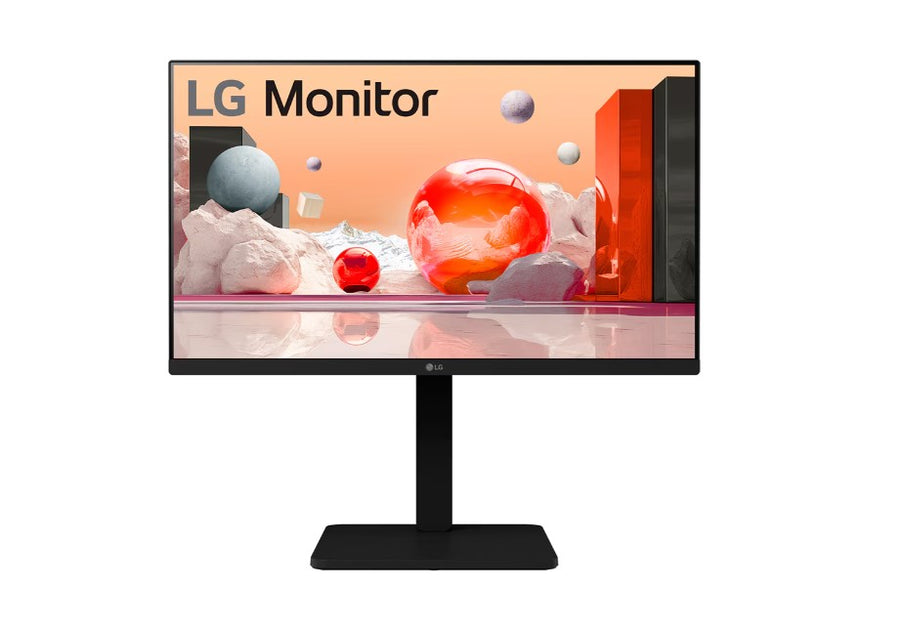 LG 24' FHD IPS Business FHD 1920x1080 16:9 5ms Height Adjustment Tilt Swivel Pivot  Speaker, VESA Display Port, HDMI, Headphone Audio 3yrs Monitor