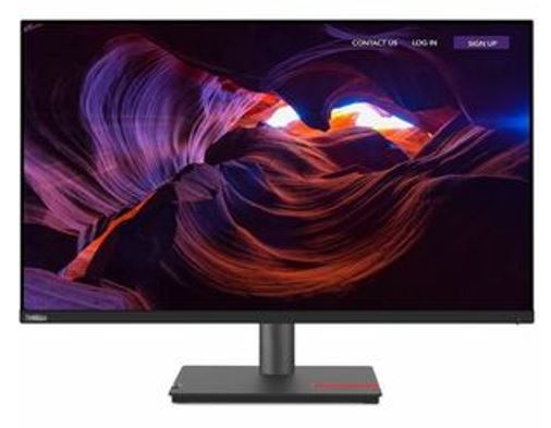 LENOVO ThinkVision P32p 31.5'/32' UHD Monitor 4K 3840x2160 16:9 Height Adjustable Tilt Swivel Pivot DP HDMI Thunderbolt 4 LAN 3xUSB3.2 Hub 3yr