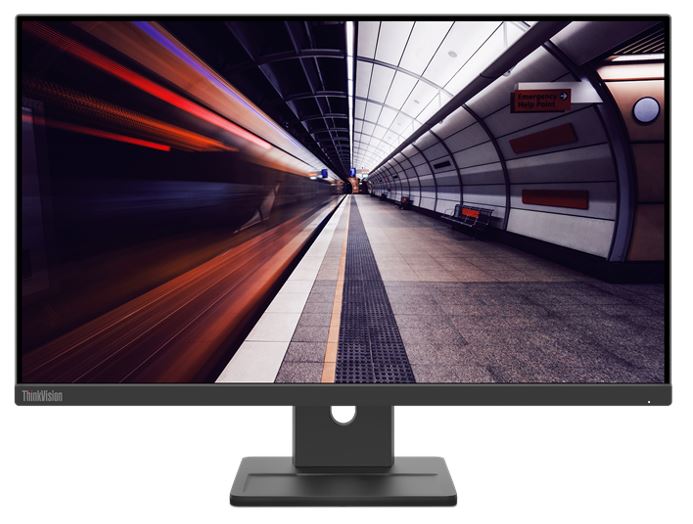 LENOVO ThinkVision T24H-20 23.8'/24' 60Hz QHD IPS Monitor 2560x1440 16:9 4ms Height Adjust Tilt Pivot Swivel HDMI DP USB-C VESA Antiglare 3yr wty