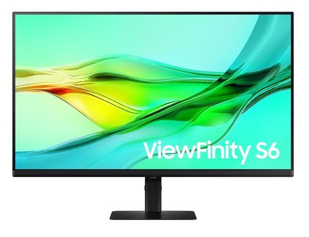 Samsung 32' ViewFinity S60UD QHD 2560x1440 16:9 1000R 5ms IPS DP HDMI Headphone USB-C Ethernet LAN HAS Tilt Swivel Pivot VESA Built-in KVM Switch