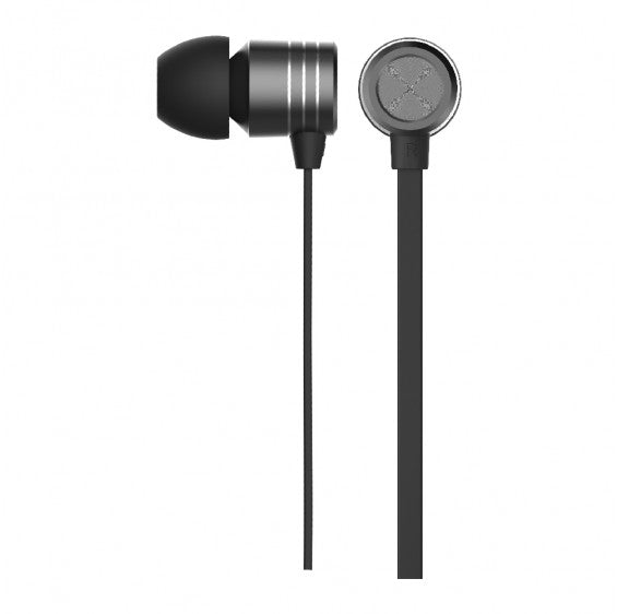 Verbatim In-Ear Earphones with Mic & Volume Control - Space Grey 3.5mm Audio