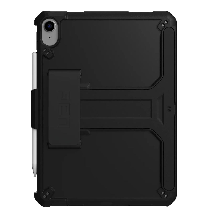 UAG Scout Apple iPad 11th (A16) / 10th Gen with KickStand & Hand strap Rugged Case- Black (12339HB14040), DROP+ Military Standard, 1 Year Warranty