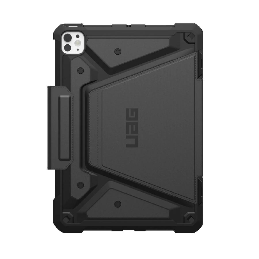 UAG Metropolis SE Apple iPad Pro M4 (11') (5th Gen) Folio Rugged Case - Black (124475114040), DROP+ Military Standard, 10 Years Warranty