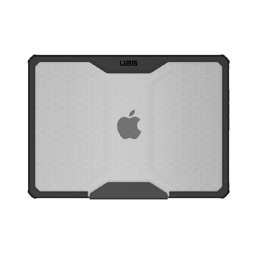 UAG Plyo Apple MacBook Air (13') (M2/M3) Rugged Case - Ice/Black (134007114340), DROP+ Military Standard, Armor Shell, 1 Year  Warranty