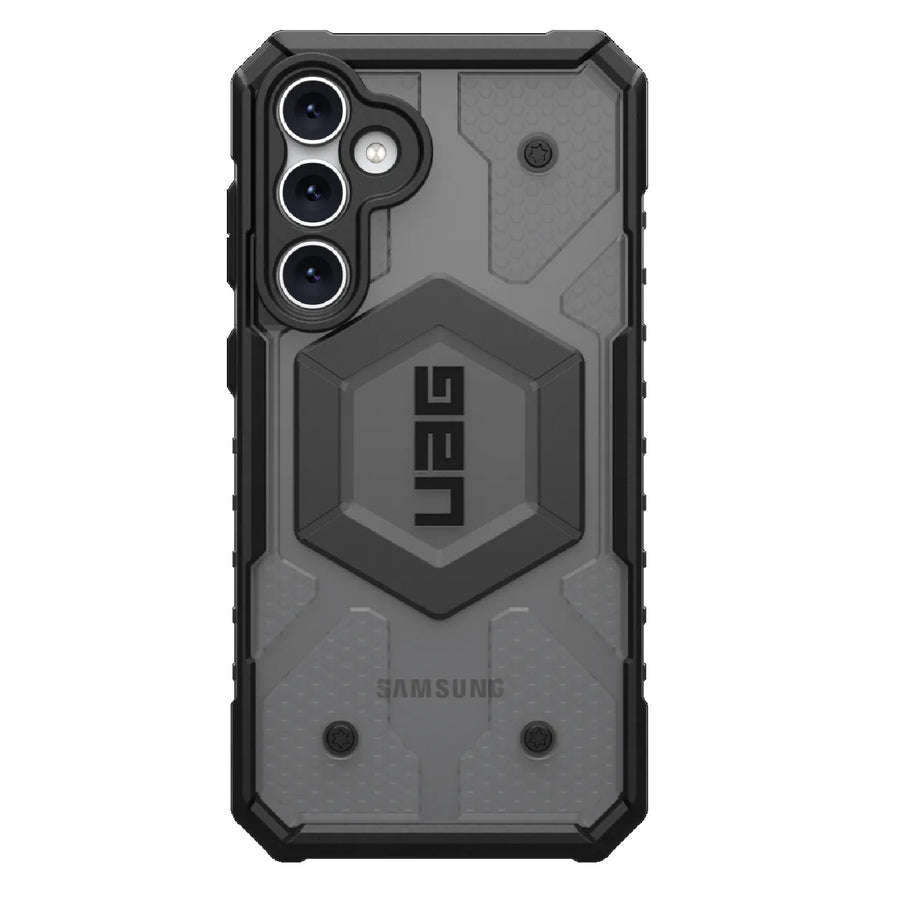 UAG Pathfinder Clear Samsung Galaxy S23 FE 5G (6.4') Rugged Case - Ash (214410113131), 18ft. Drop Protection (5.4M), 10 Years Warranty