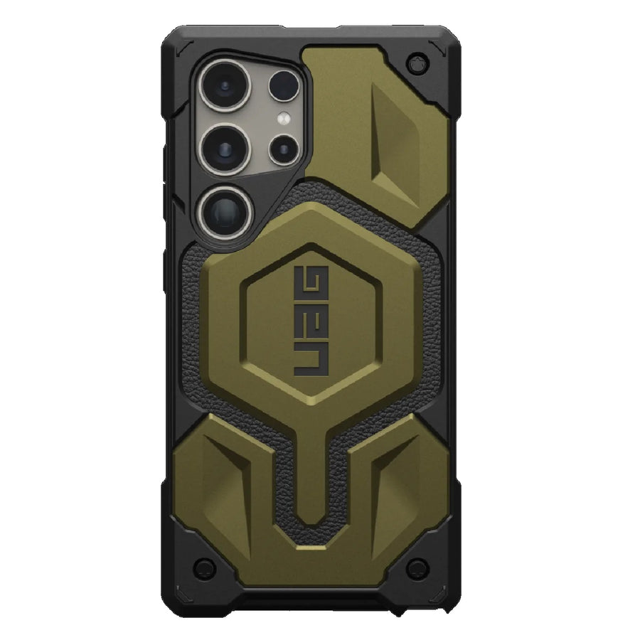 UAG Monarch Pro Magnetic Samsung Galaxy S24 Ultra 5G (6.8') Rugged Case - Oxide (214416118675), 25ft. Drop Protection (7.6M), 10 Years Warranty