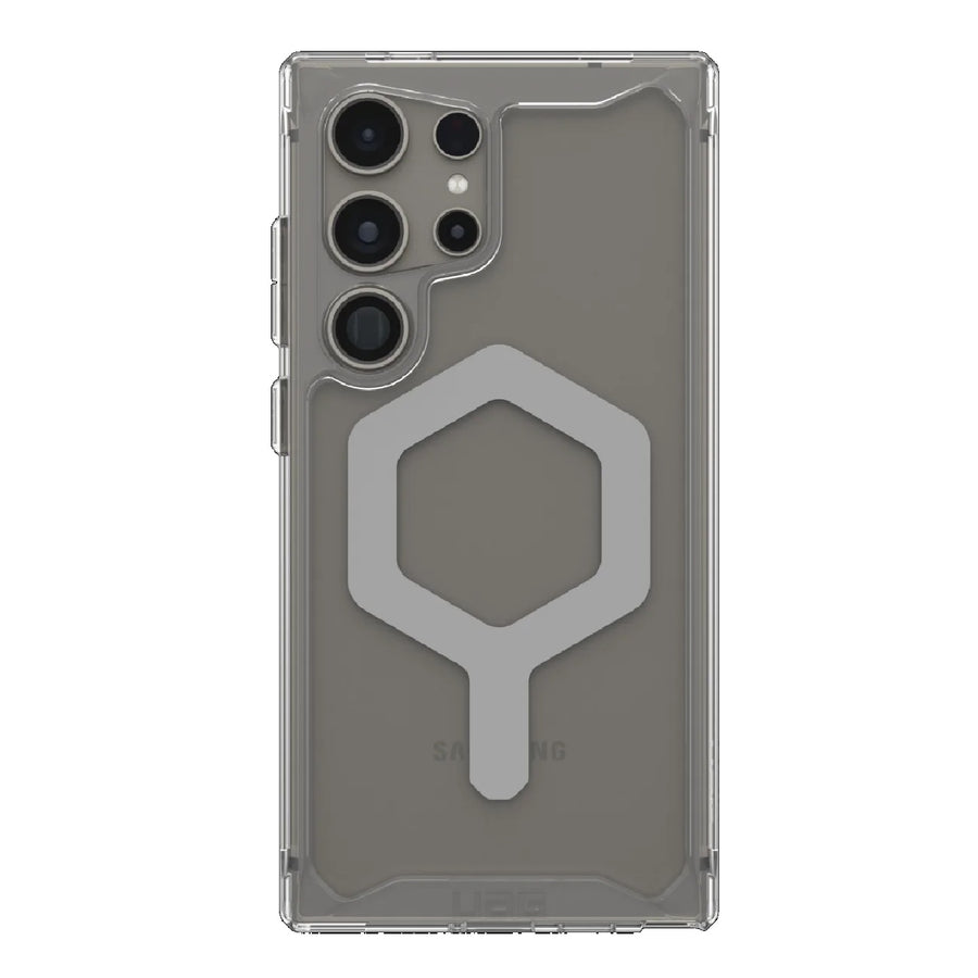 UAG Plyo Pro Magnetic Samsung Galaxy S24 Ultra 5G (6.8') Rugged Case - Ice/Silver (214431114333),16ft. Drop Protection (4.8M), 10 Years Warranty