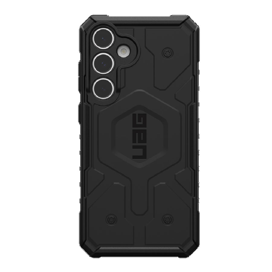 UAG Pathfinder Magnetic Samsung Galaxy S24 FE 5G (6.7') Rugged Case - Black (214457114040), 18 ft.Drop Protection (5.4M), 10 Years Warranty